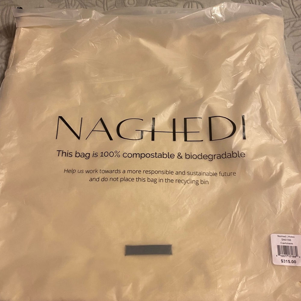 Naghedi Woven Tan Bag Set